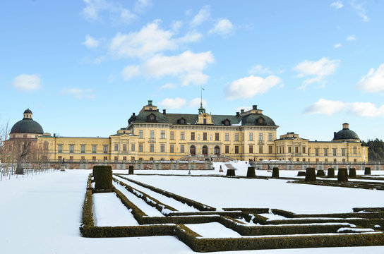 Drottningholms castle in Stockholm - Sweden