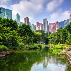 Fototapeta premium Hong Kong Park