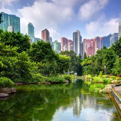 Tuinposter Hong Kong Park © SeanPavonePhoto