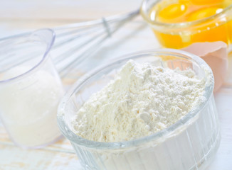 ingredients for dough