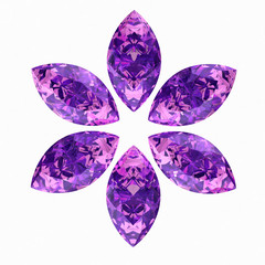 Fototapeta premium amethyst (high resolution 3D image)