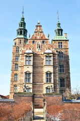 Fototapeta na wymiar Zamek Rosenborg w Kopenhadze - Dania