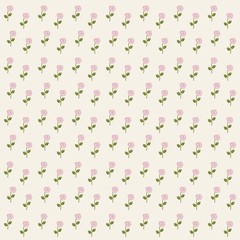 floral pattern with roses