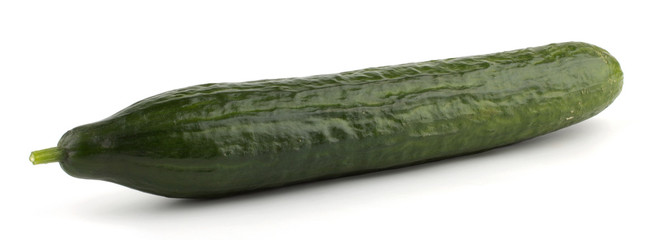 Cucumber isolated on white background
