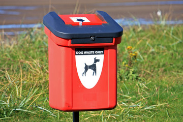 dog waste bin