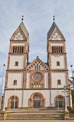Holy Trinity Orthodox church (1908) in Offenburg, Germany