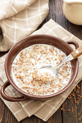 Buckwheat with milk