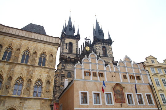 Architecture of old Prague