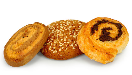 three cookie Isolate