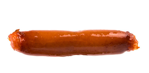 grilled sausage isolated