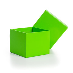 Fototapeta premium Green Gift Box