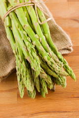 green asparagus sprouts