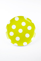 plate isolated on white background