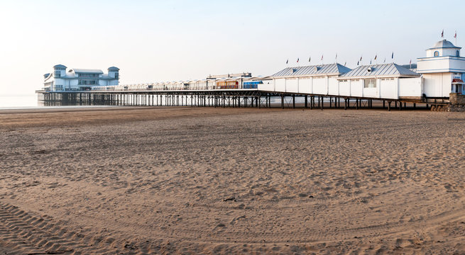 New Pier at Weston Super Mare Somerset England