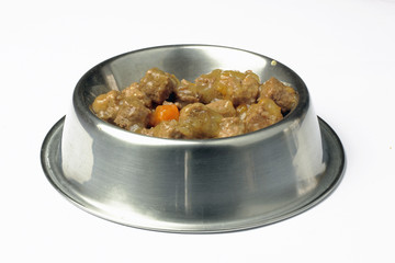 bowl witjh cat food