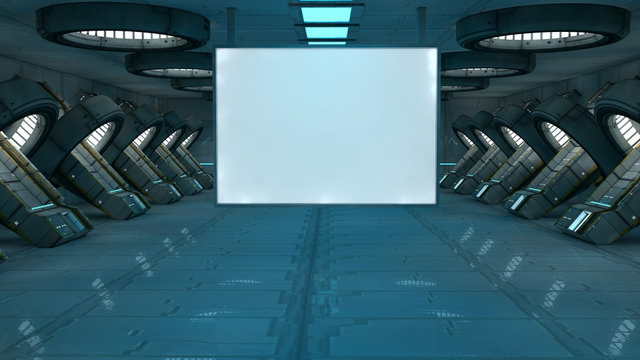 Interior futurista