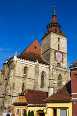 Fototapeta na wymiar Brasov, gothic Black Church