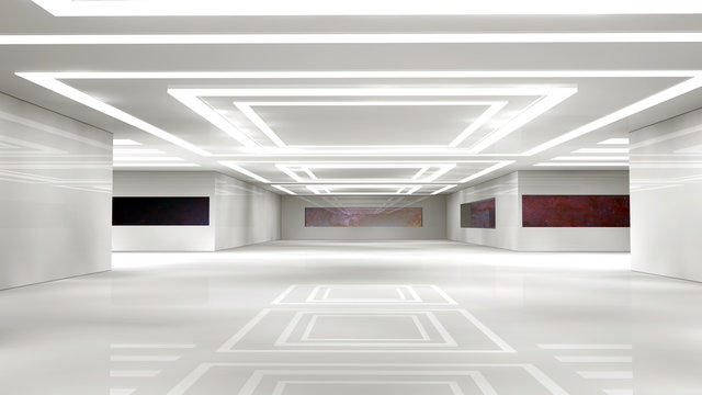 Interior futurista