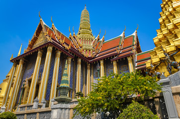 Grand palace and emerald palace in Bangkok