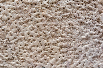 Bushhammered marble surface