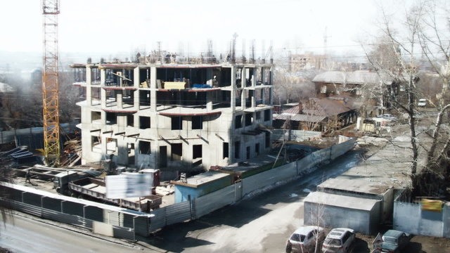 Time lapse Forty days on site