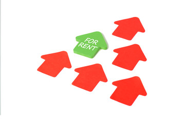 house for rent sticker