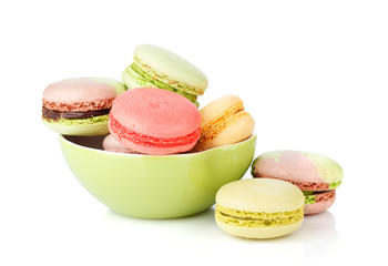 Colorful macarons