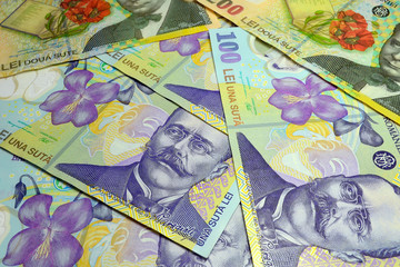 Romanian Lei Banknotes