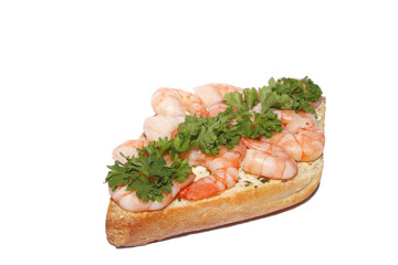 Garnelensnack