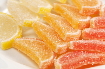 Collection of citrus marmalade