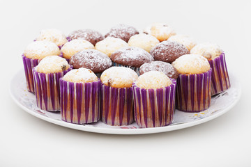 Group of easter cakes