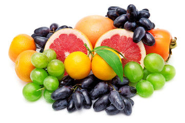 Set of fruits