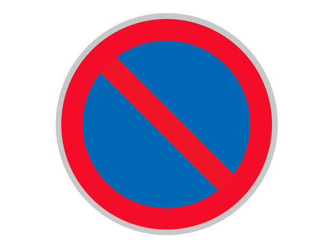 Verkehrszeichen: Eingeschränktes Haltverbot