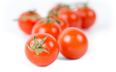 Fresh tomatoes with nutritious qualities
