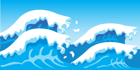 Sea waves