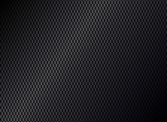 Abstract metallic black background, vector illustration