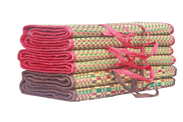 Portable mat isolated on white