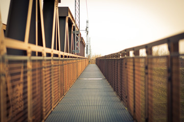 Perspective to infinity at the iron bridge