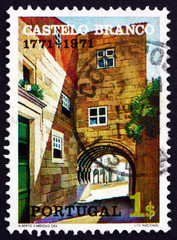 Postage stamp Portugal 1971 Town Gate, Castelo Branco