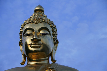 Obraz premium Head of Buddha in Thailand