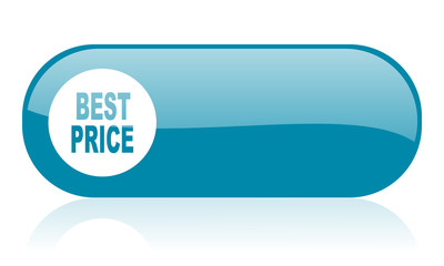 best price blue web glossy icon