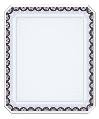 Blank Diploma Template 7