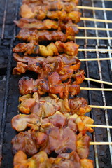 Grilled liver