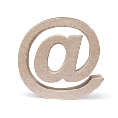 At-Symbol.  E-Mail. Postfach.