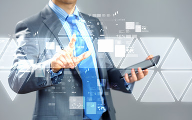 Image of finger touch