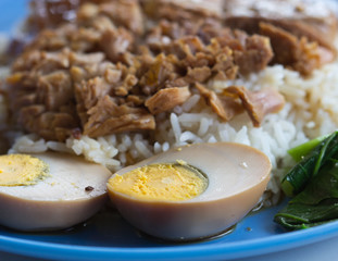 braised pork rice