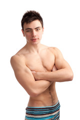 Fototapeta premium Muscular young man
