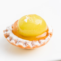 pasta frolla con uva