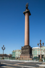 Fototapeta na wymiar Petersburg. Palace Square