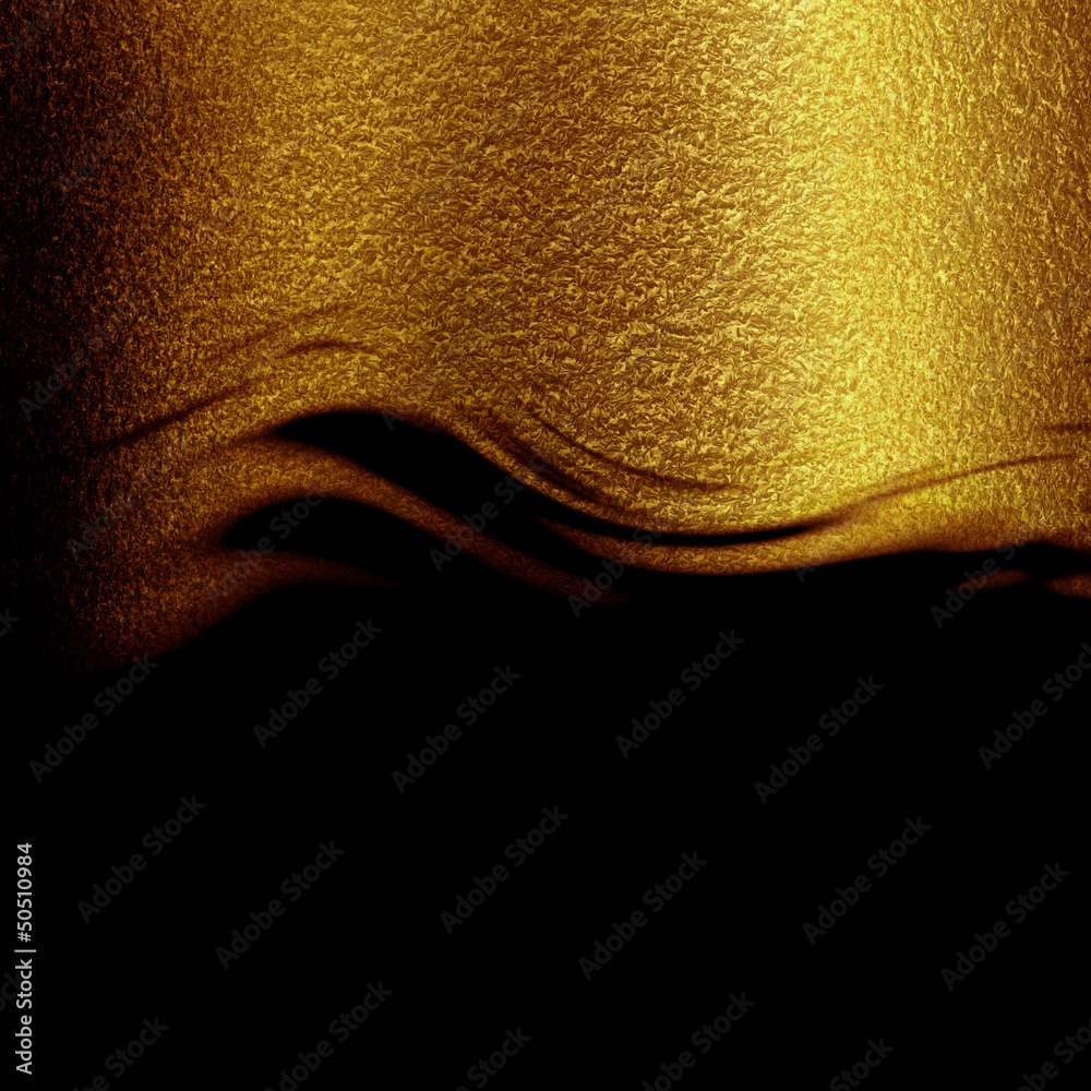 Wall mural Golden background